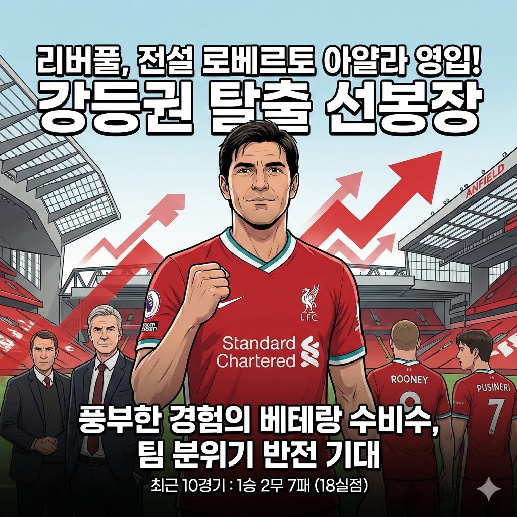 리버풀, 아르헨 [철벽] 아얄라 긴급 수혈! 강등권 탈
